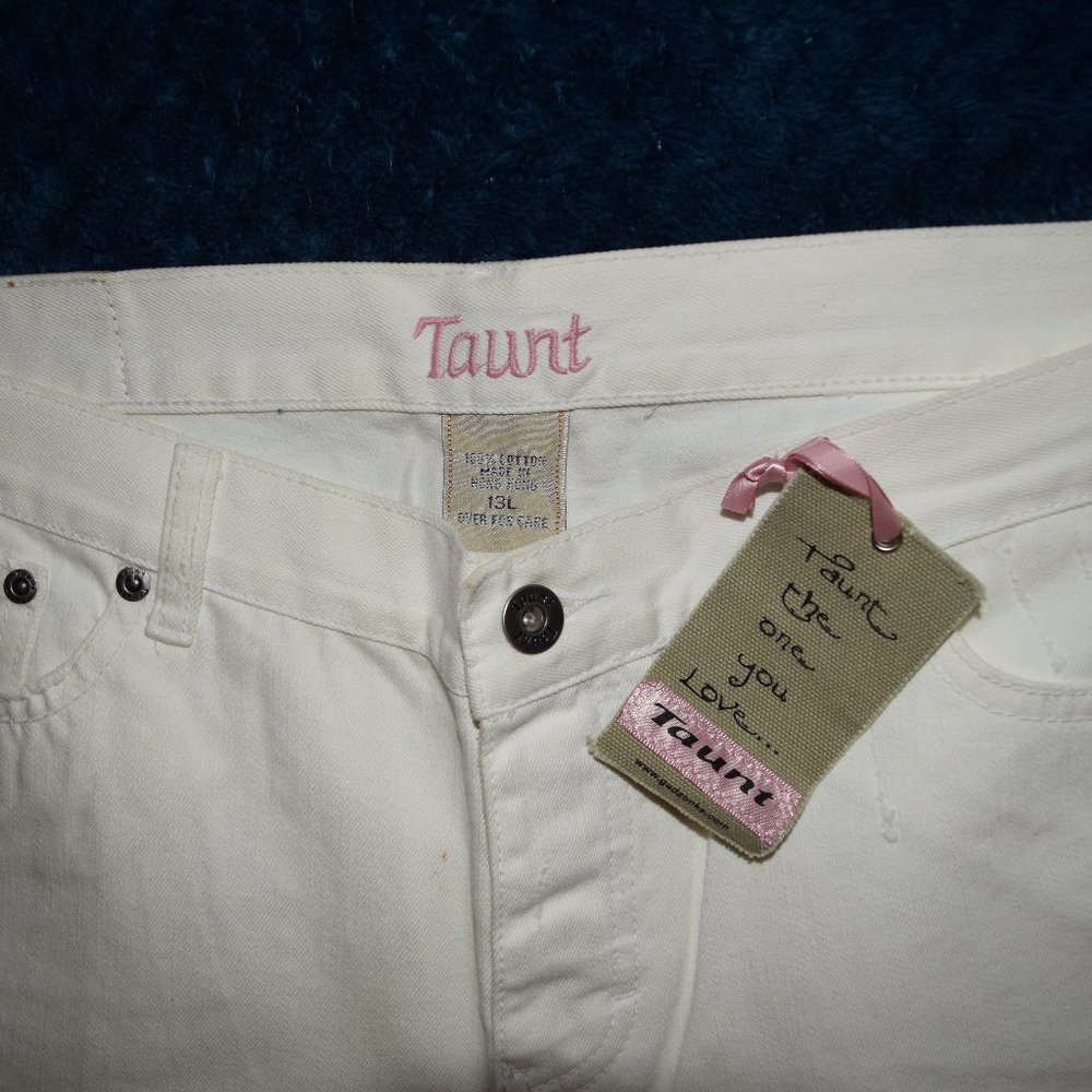 Taunt White Jeans